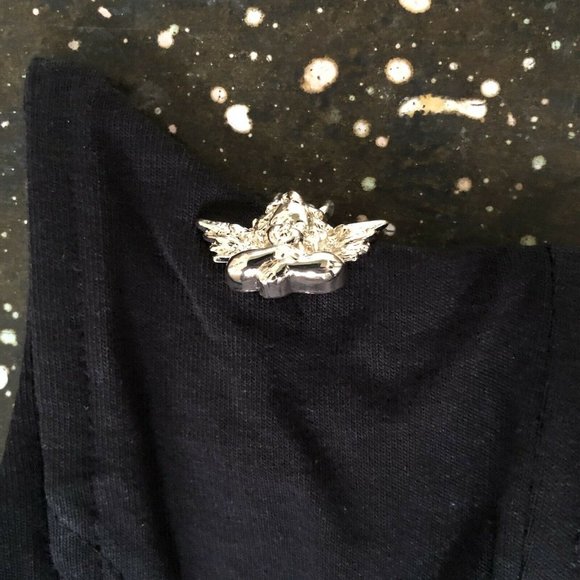 Boys Lie Boys Lie Corset Top Black Strapless Blogger L NWOT $125 - Picture 8 of 9